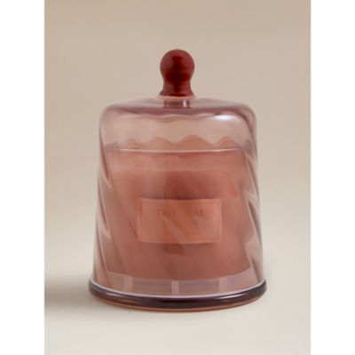 ASDA Botanical Tropical Bloom Swirl Cloche Candle