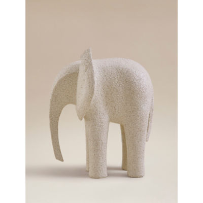 ASDA Beige Stone-Effect Elephant