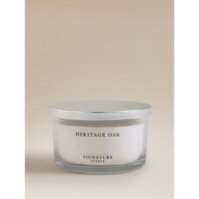 ASDA Signature Scents Heritage Oak Triplewick Candle
