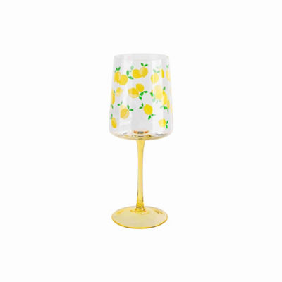 ASDA Lemon Wine Glass
