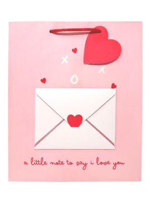 George Home Large Love Letter Gift Bag