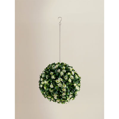 ASDA Topiary White Rose Flower Ball