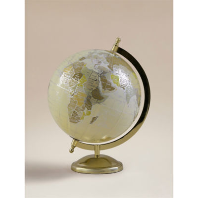 ASDA Cream & Gold-Tone Globe