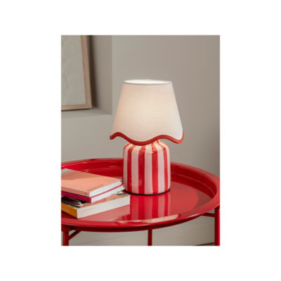 ASDA Red Striped LED Lamp