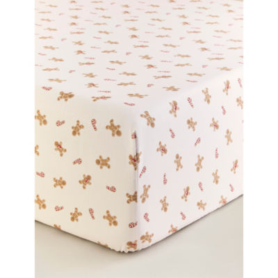 Natural The Gingerbread Man Fitted Sheet Double - ASDA Groceries