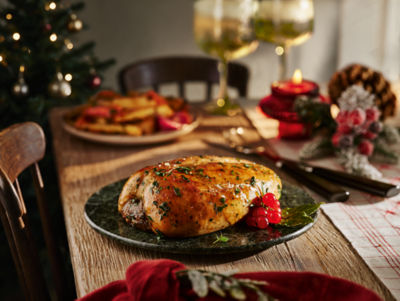 No Turkey Crown with Caramelised Onion & Herb Stuffing 460g
