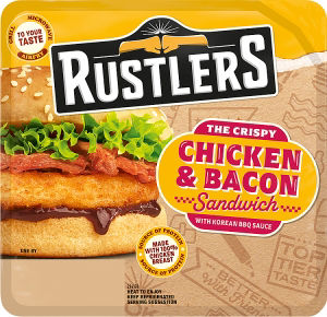Rustlers Chicken and Bacon Burger 145g