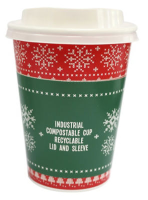 George Home Christmas Bio Coffee Cup