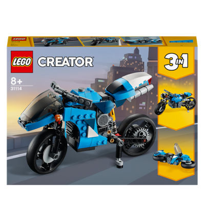 LEGO Creator 3 in 1 Superbike Building Set 31114