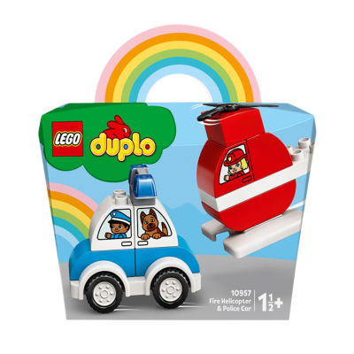LEGO DUPLO My First Fire Copter and Police Car 10957
