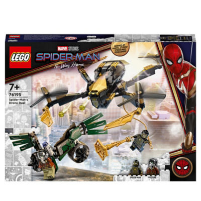 LEGO Marvel Spider-Man’s Drone Duel Building Toy 76195