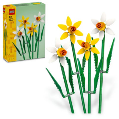 LEGO Botanicals Daffodils Artificial Faux Flowers Set 40747