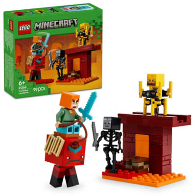 Lego Minecraft 21266 The Nether Lava Battle Construction Playset
