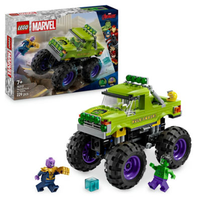 LEGO Marvel The Hulk Truck vs. Thanos Set 76312