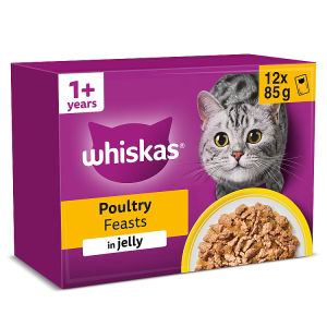 Whiskas Jelly Chicken Duck Turkey Adult Wet Cat Food