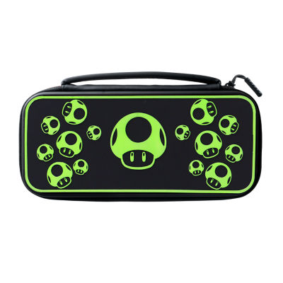 PDP Travel Case Plus: 1-Up Glow in the Dark for Nintendo Switch