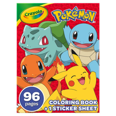 Crayola Pokemon Coloring Book 3+