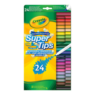 Crayola 24 Super Tips Washable Markers
