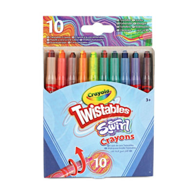 Crayola 10 Twistable Swirl Crayons