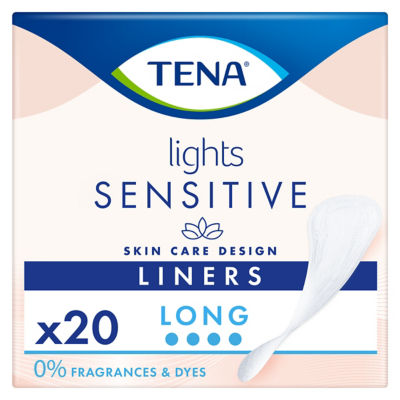 Tena Lights Long Incontinence Liners 20 pack