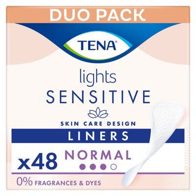 Lights by TENA B/Wknss Liners 48 Pack