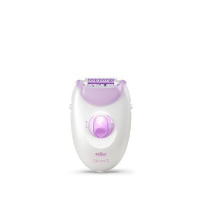 Braun Epilator Silk-épil 3 Hair Removal Corded SmartLight Women White Purple - Image 3