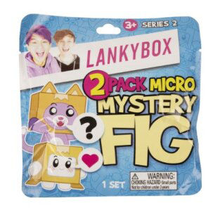 Lankybox Micro Mystery Figure 2 Pack  (Styles May Vary)