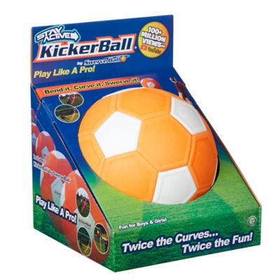 Balle Enfant Kickerball - Curve And Swerve Soccer Ball/Football Toy - Glow In The Dark As Seen In Tv Kicker Ball