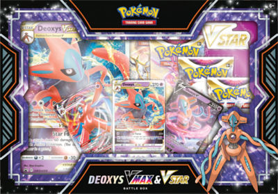 POKEMON Deoxys/ Zeraora VMAX & VSTAR Battle Box