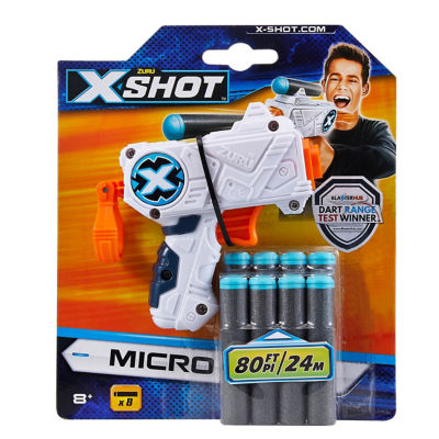 Zuru Excel Micro Foam Dart Blaster (8 Darts)  (Age 8+ Years)