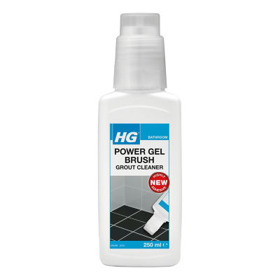 HG Power Gel Brush Grout Cleaner 250ml