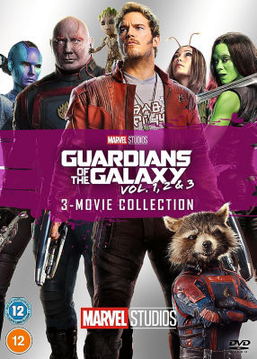DVD Guardians of The Galaxy  3 Movie Collection