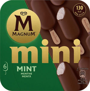 Magnum Cream Mini Mint Ice Sticks 6 X 55Ml