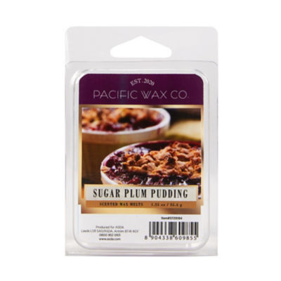 Pacific Wax Co Sugar Plum Pudding Wax Melts