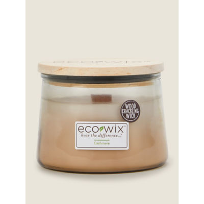 Eco Wix Ombre Natural Cashmere Large Jar Candle
