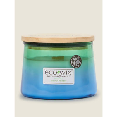 Eco Wix Ombre Blue Tropical Paradise Large Jar Candle 425g
