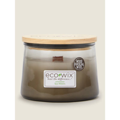 Eco Wix Ombre Grey Spa Waters Scented Jar Candle 425g