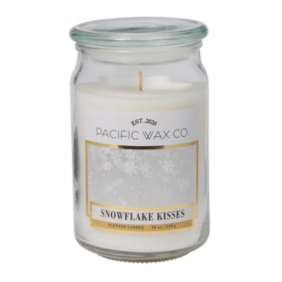 ASDA Snowflake Kisses Jar Candle