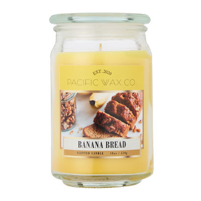 Pacific Wax Co Jar Banana Bread Large Jar