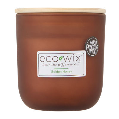 ASDA Ecowix Golden Honey Small Candle