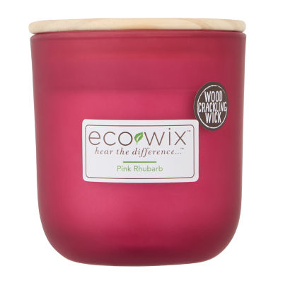ASDA Ecowix Pink Rhubarb Small Candle