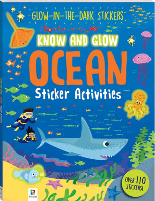 Hinkler Know And Glow: Ocean Sticker Activities Book