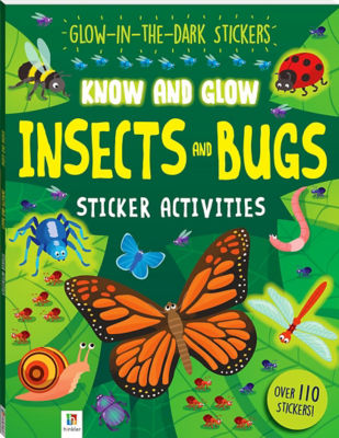 Hinkler Know and Glow: Insects and Bugs Sticker Activities Book