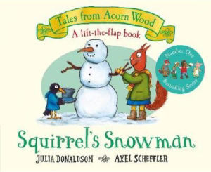 TESCO Squirrel's Snowman by Julia Donaldson