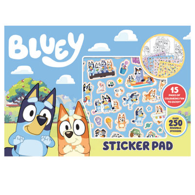 Bluey Sticker Pad, none