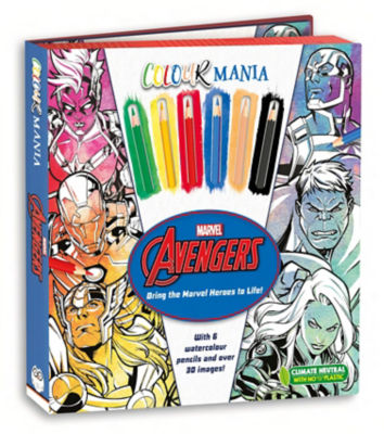 Colour Mania Marvel Avengers - Bring The Heroes To Life