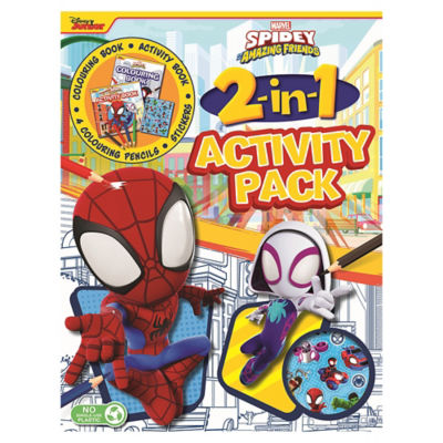Spidey And His Amazing Friends 2 In 1 Activity Pack