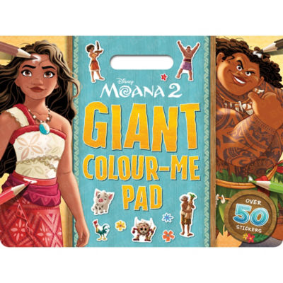 Moana Books 2 Giant Colouring Pad
