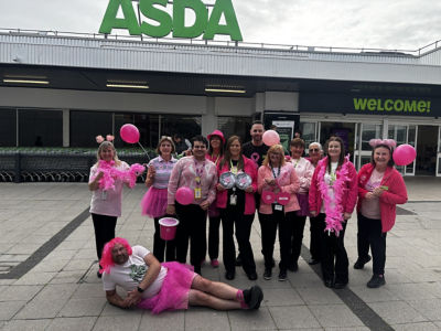 Colleagues from Asda Thornaby are supporting Asda Tickled Pink as the breast cancer charity campaign celebrates its 30th anniversary