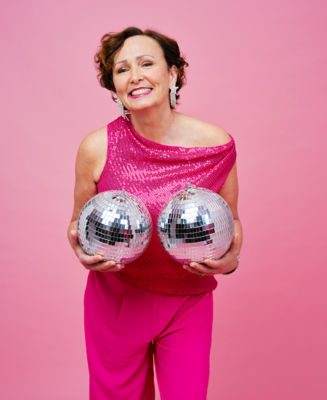 Asda South Ruislip customer Jonna Orford is starring in this year's Tickled Pink campaign